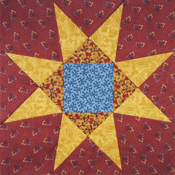 Civil War Quilts: Threads of Memory 12: Rochester Star for Amy Post ...