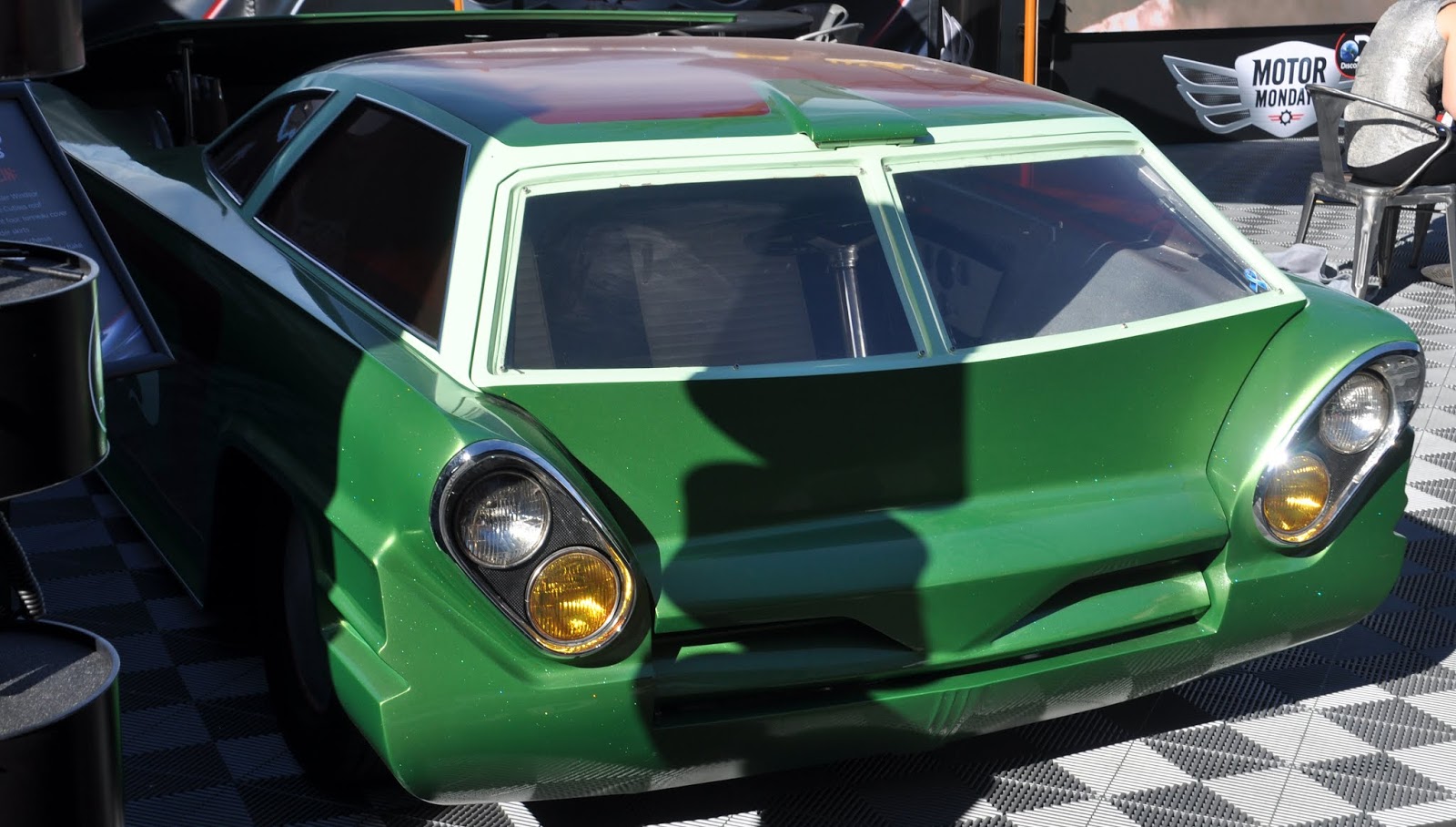 Just A Car Guy: Bad Chad Customs, Green Goblin... quite unusual