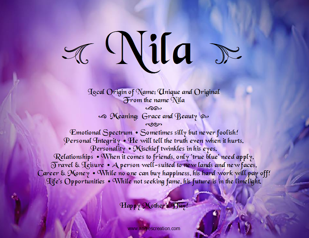 Nila | Unique Names