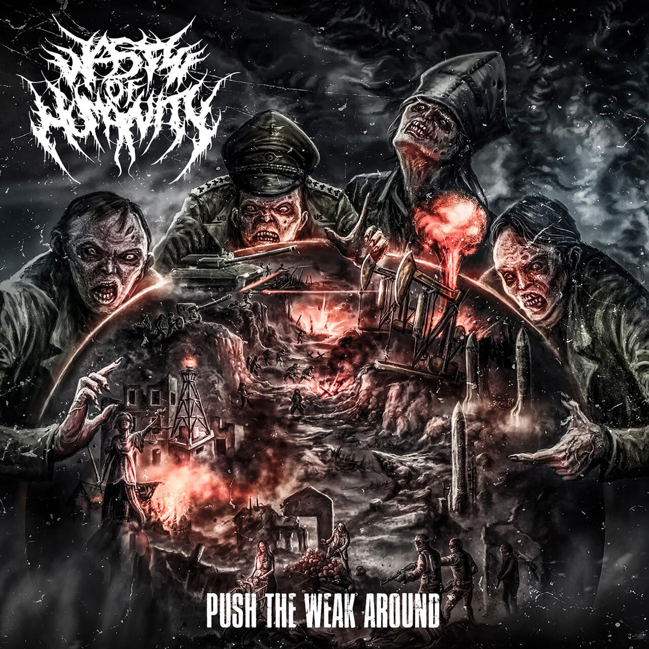 Waste Of Humanity - "Push The Weak Around" - 2022