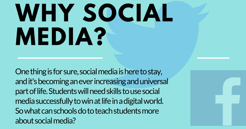 7 Reasons To Use Social Media In Your School (INFOGRAPHIC)