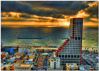 Tel Aviv shoreline