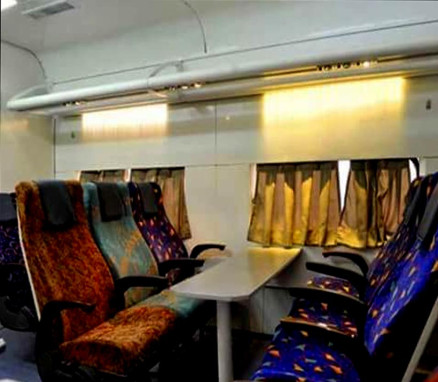Indian Railway - Chair Cars Compartments