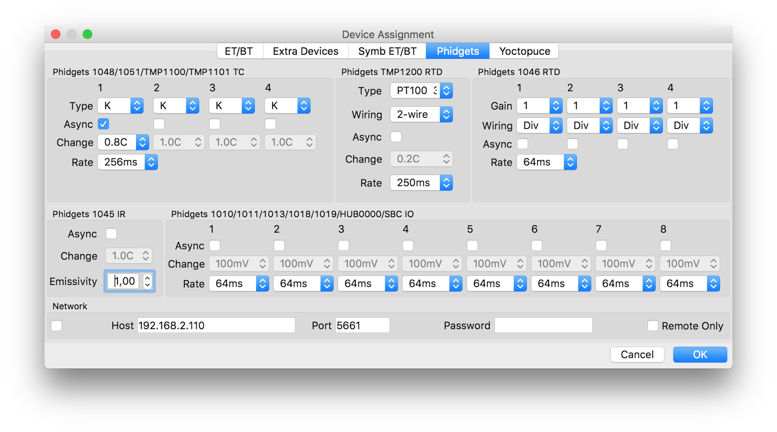 Artisan: More Phidgets!
