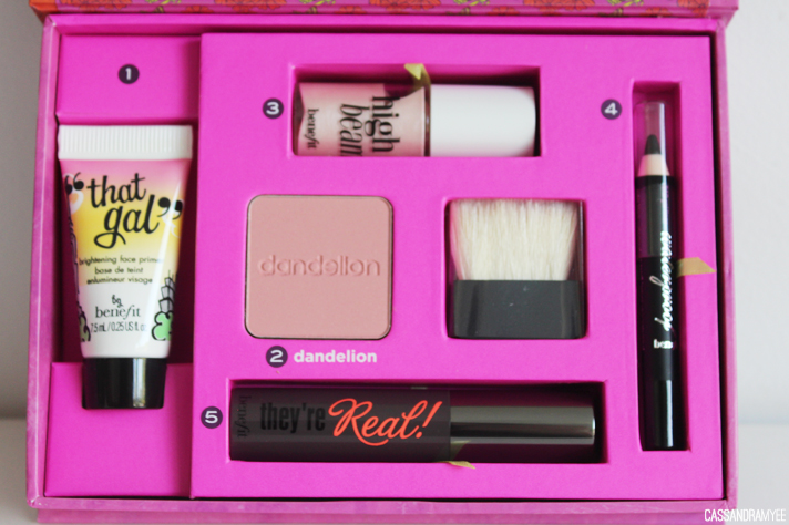 BENEFIT COSMETICS // Do The Bright Thing Makeup Kit - Review + Swatches - cassandramyee