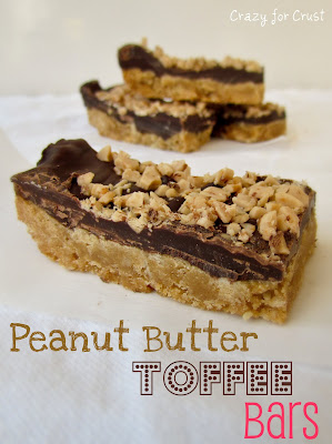 peanut butter toffee bars