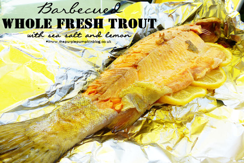 Barbecued Whole Fresh Trout