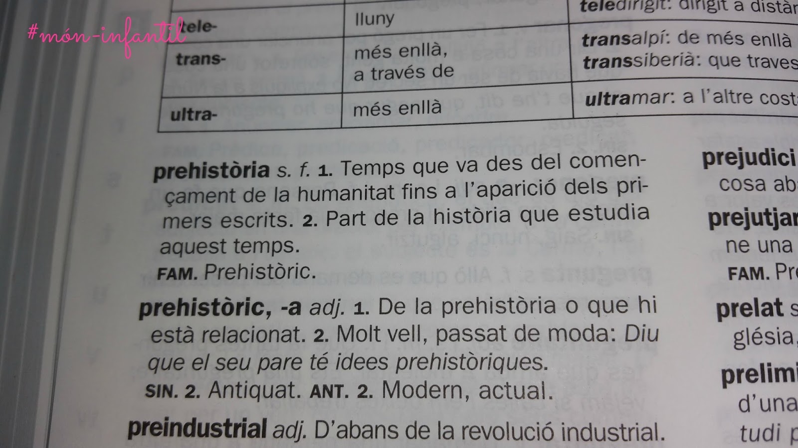 DICCIONARIO PREHISTORIA diccionario prehistoria: