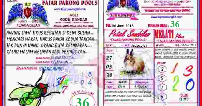 Kode Syair Fajar Pakong 01 Juli 2018 Prediksi Judi Fajar Pakong Teratai 2d Tebak Angka
