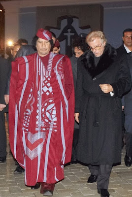 ازياء معمر القذافي