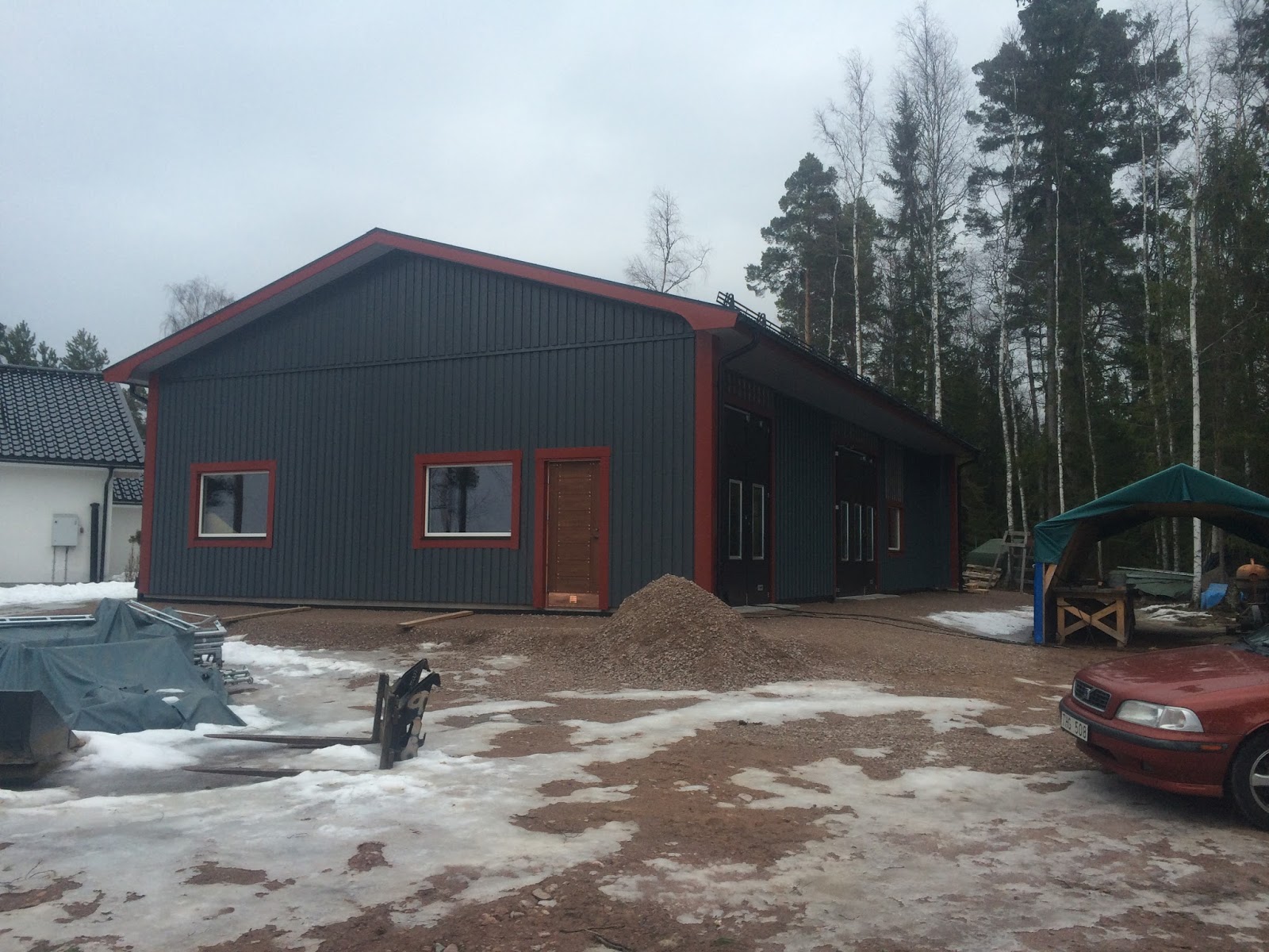 Ocean view 34: uppdatering garage