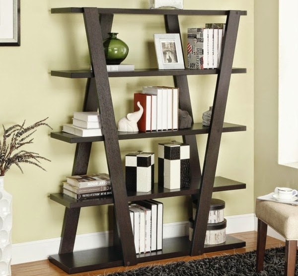 Practical bookcase for home