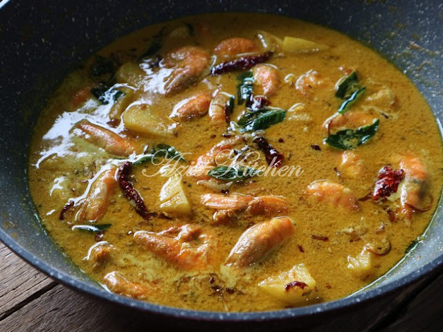 Gulai Udang Nenas Tumis Darat