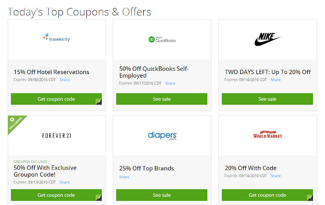 Shop and Save with Groupon Coupons