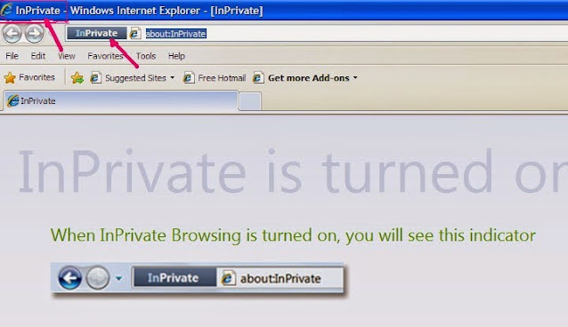 InPrivate Browsing option http://www.wikigreen.in/2020/05/safe-browsing-how-to-activate-private.html