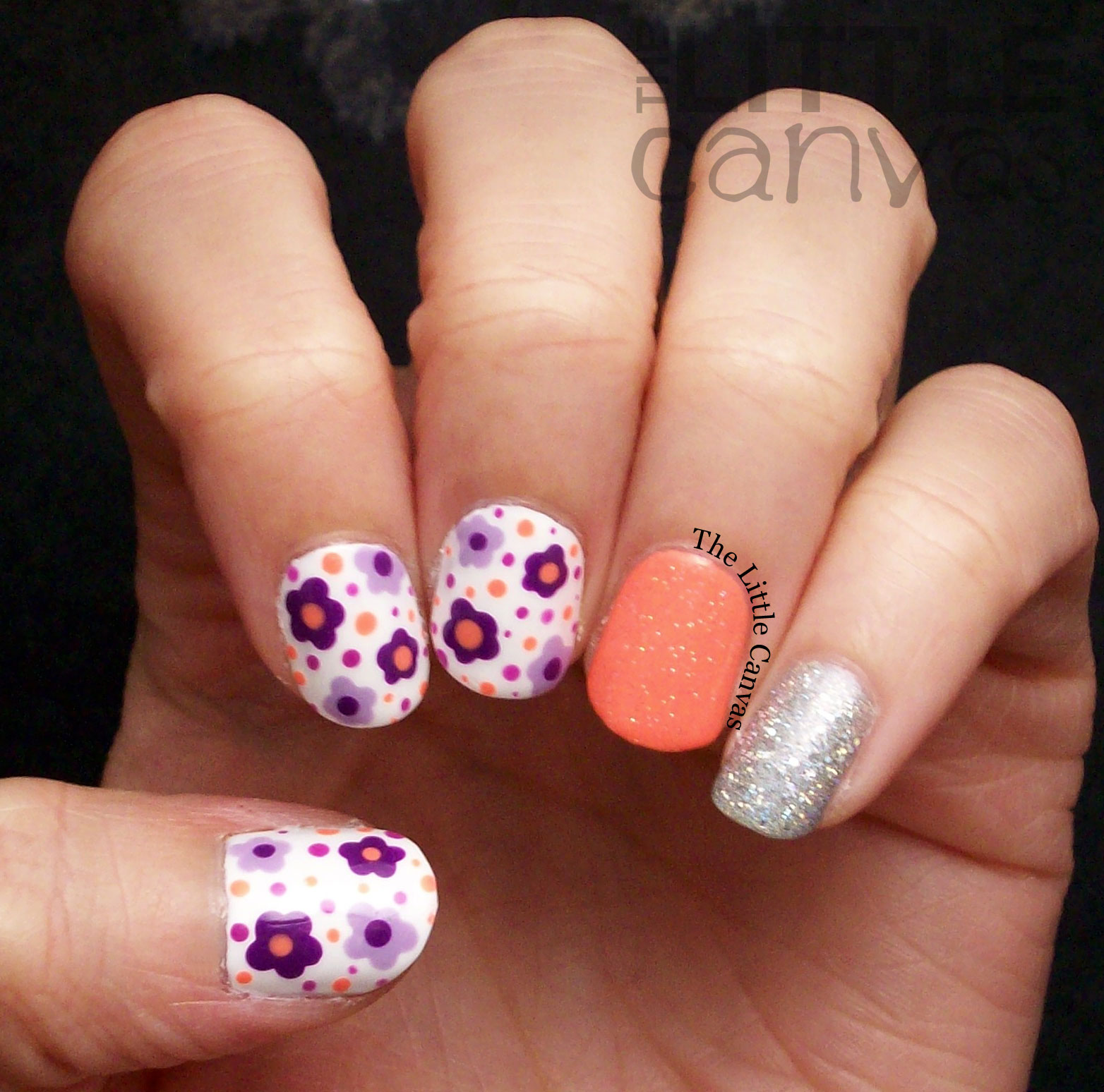 How to do flower nail art - B+C Guides