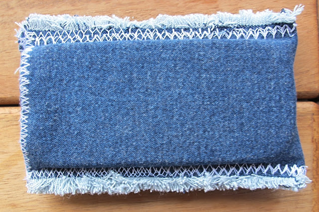 DIY: blue jeans mobile jacket