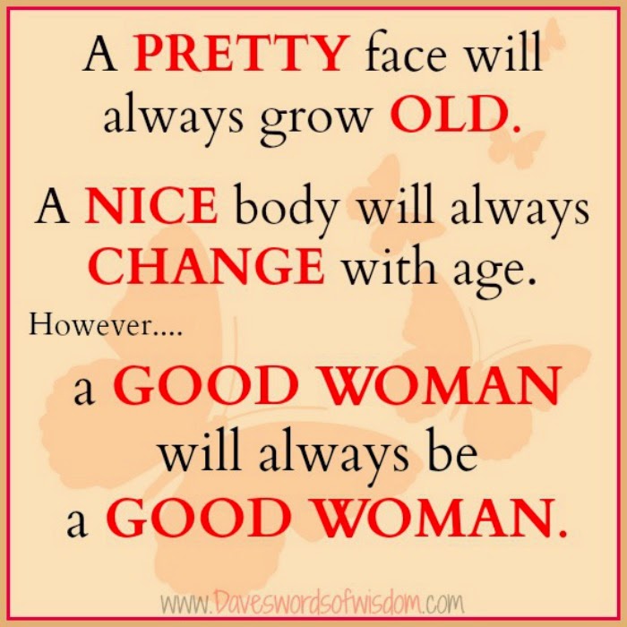 Good is a woman