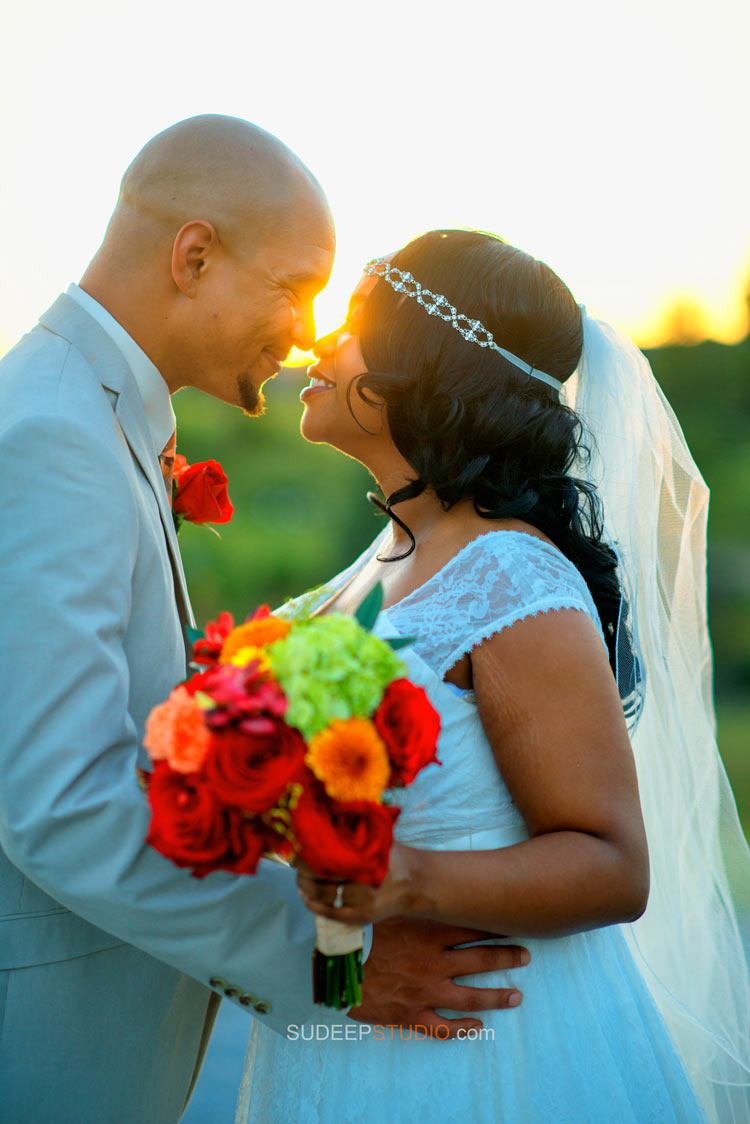 Countryside Rustic Wedding Sunset Wedding Photography - Sudeep Studio.com Ann Arbor Photographer