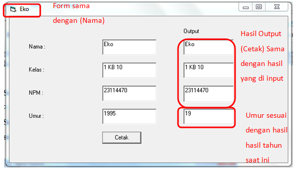 TUTTORIAL VISUAL BASIC Membuat Program Cetak DATA Sederhana ~ Blog Eko Puji