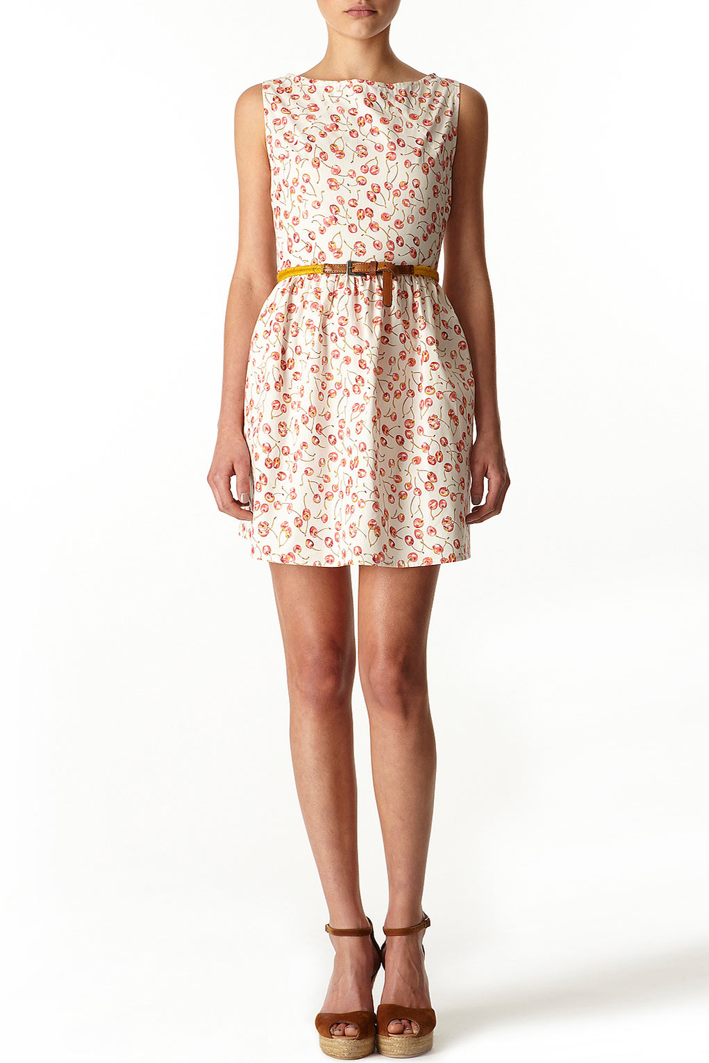 I am Rhodora: 1950's cherry print dress