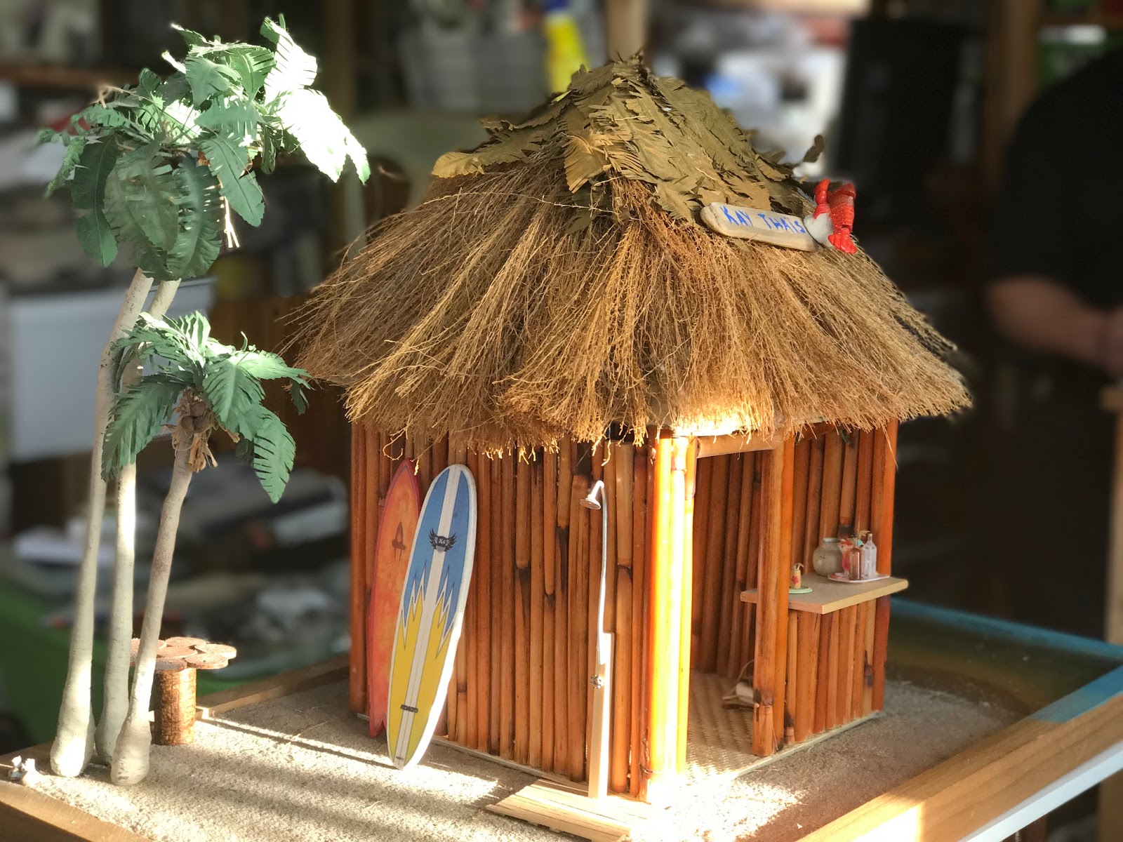 Itty Bitty Adventures Miniature Monday Beach Hut