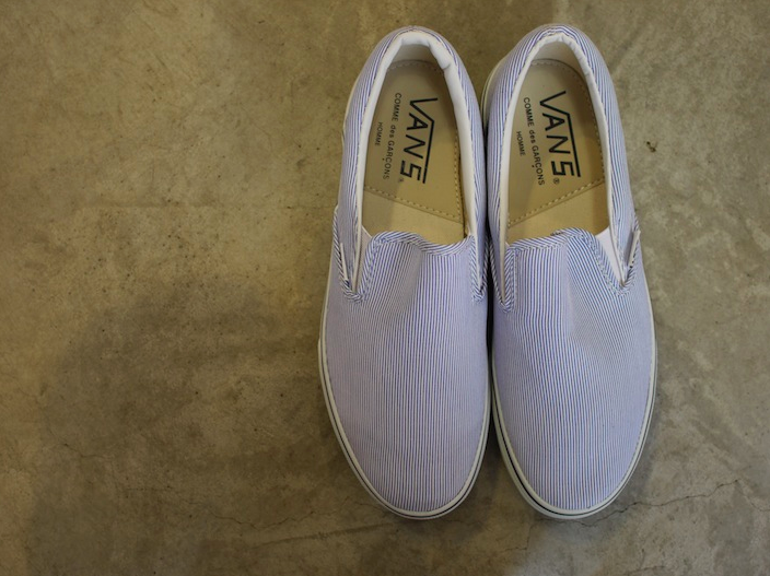 comme des garcons slip on