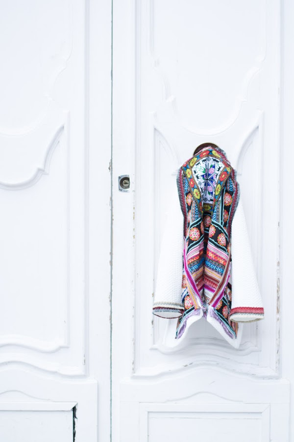 Chaqueta étnica diy