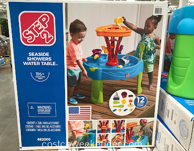 Costco 1185713 - Keep your kid busy for hours with the Step2 Seaside Showers Water Table