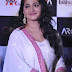 Tollywood Actress Anushka Shetty Stills In White Dress