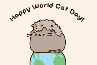 Imágenes Día del Gato Internacional World Cat Day happy world cat day pusheen