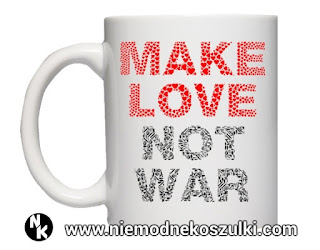 Kubek Make love not war