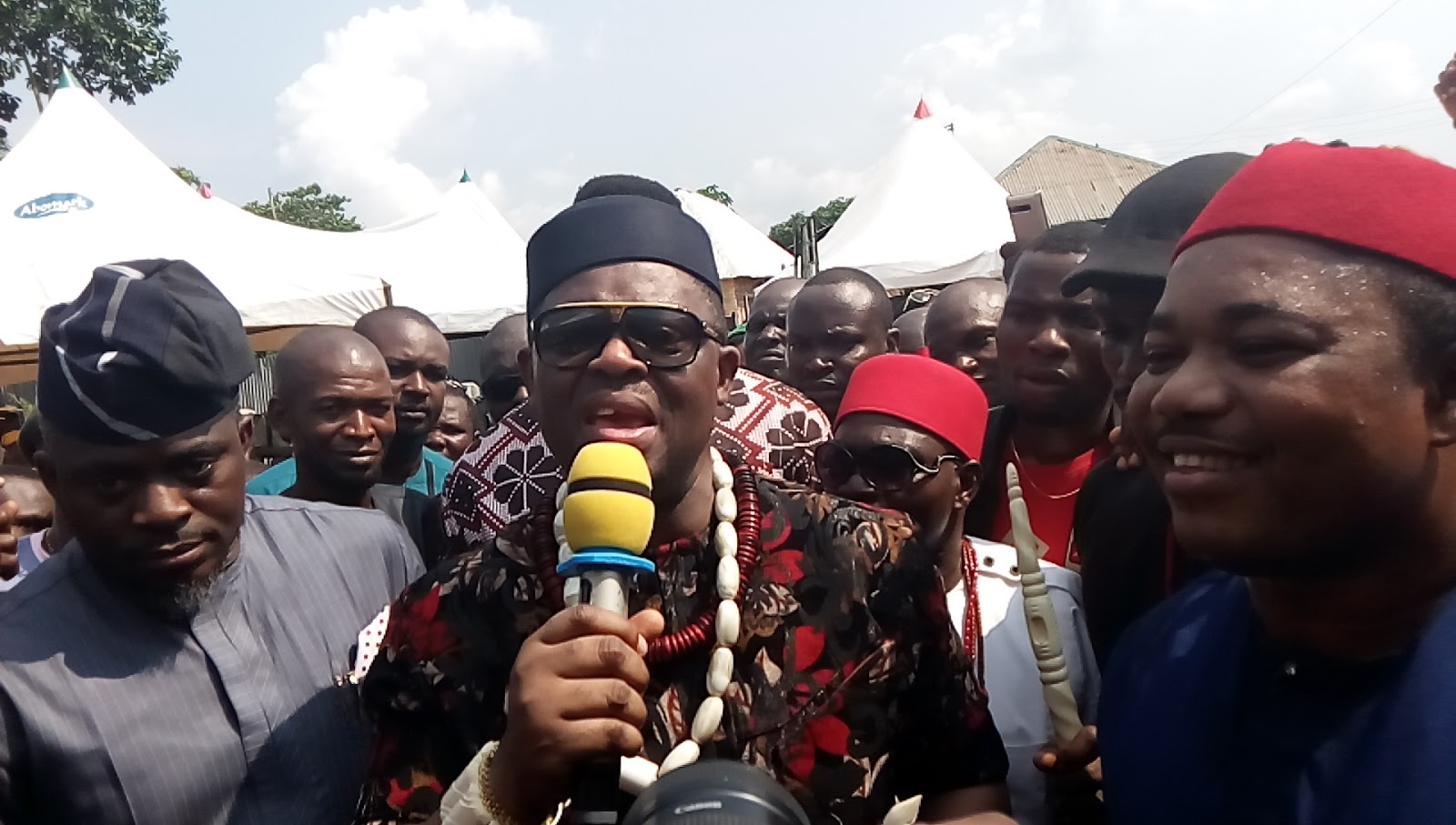 The Indigenous People Of Biafra Stormed Ohuhu Umuahia North In 