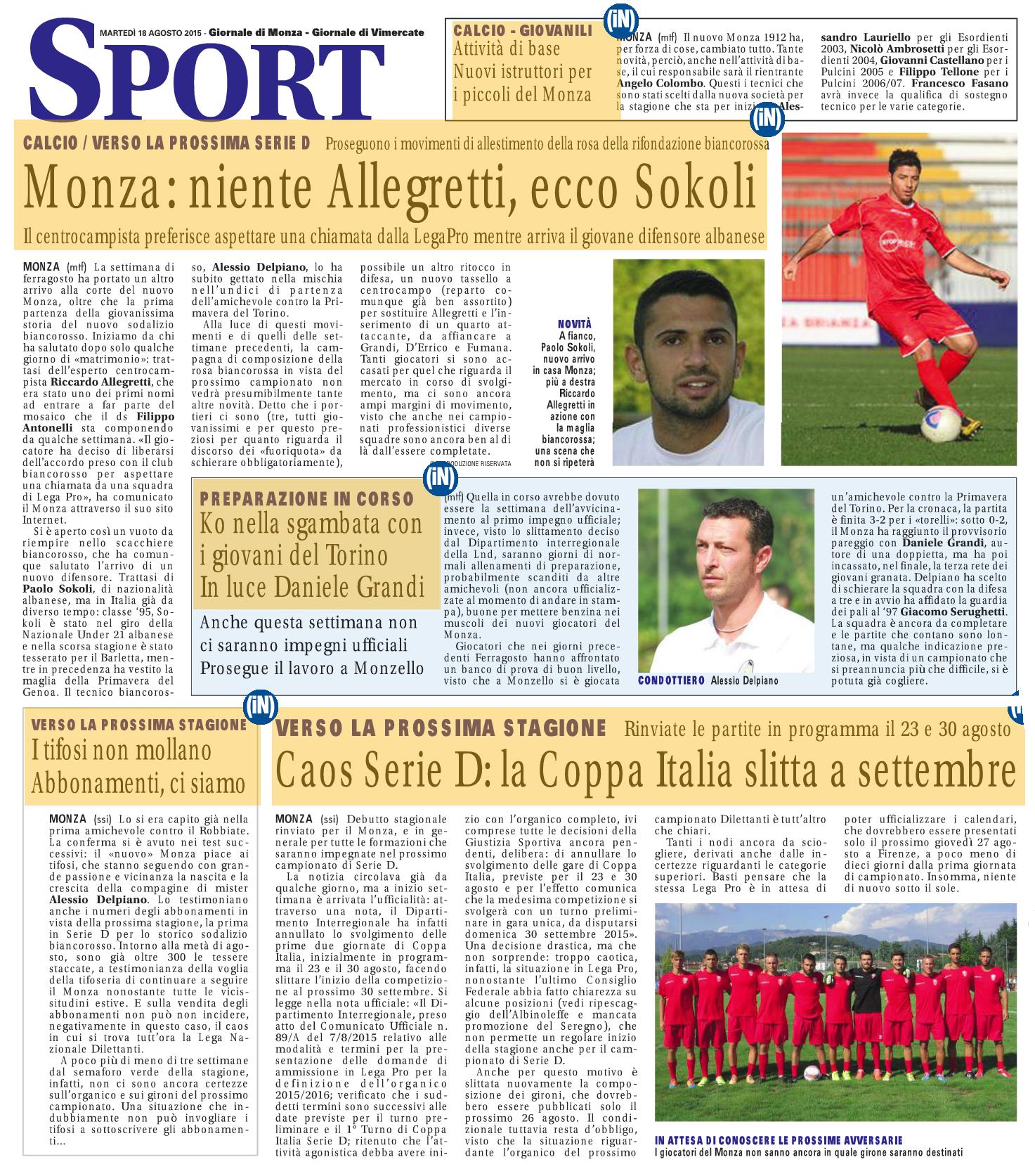 Blog 1912 Da Il Giornale Di Monza