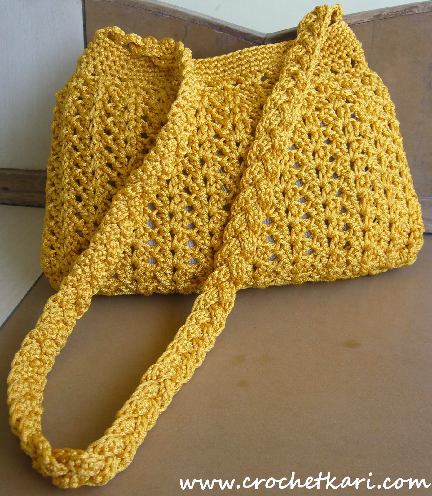 crochet purse with free pattern