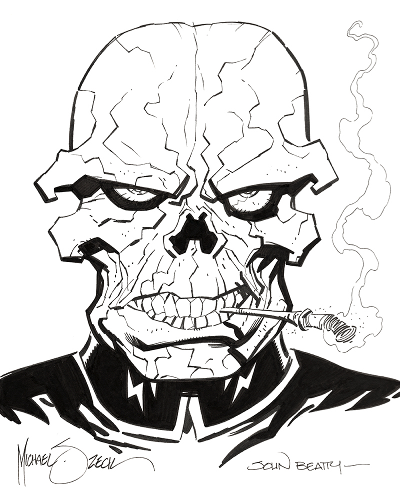 Marvel Comics of the 1980s Red Skull by Mike Zeck and John Beatty