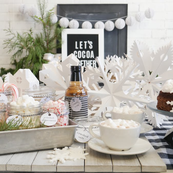 6 Ways to Cocoa Party with Heidi Swapp by Jamie Pate | @jamiepate for @heidiswapp