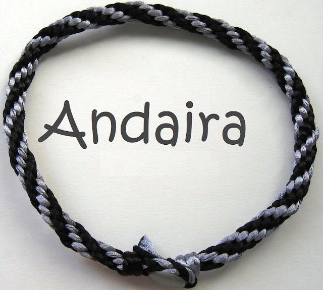 Andairadas: Pulseras Kumihimo