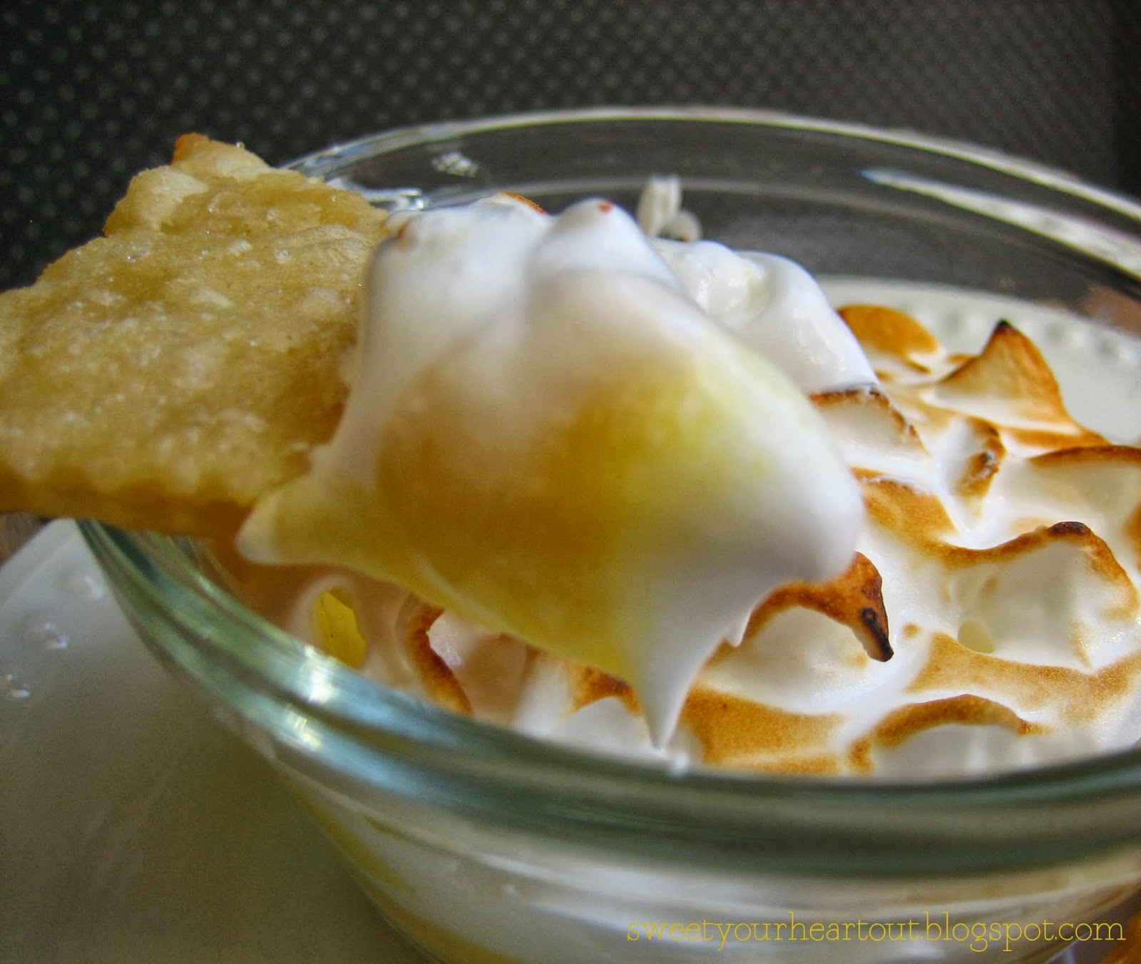 Sweet Your Heart Out Lemon Meringue Pie Dip