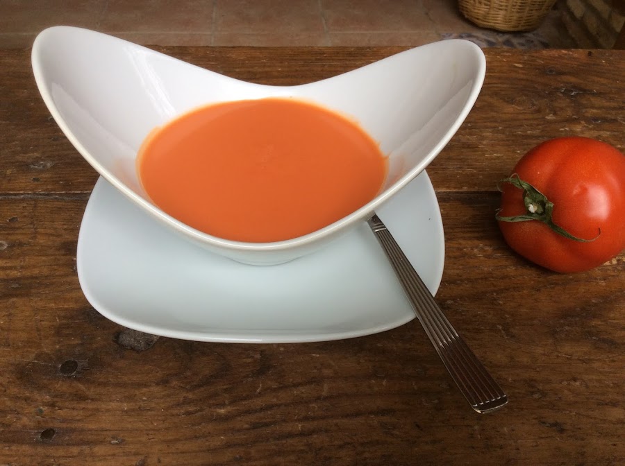 Cuenco de gazpacho