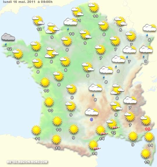 La Météo Parlons français en classe! La Météo Parlons français en classe!