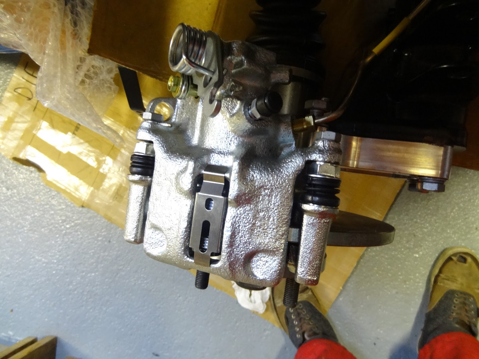 Father and Son Caterham 420R Build Blog Build Day 15 'A' Frame