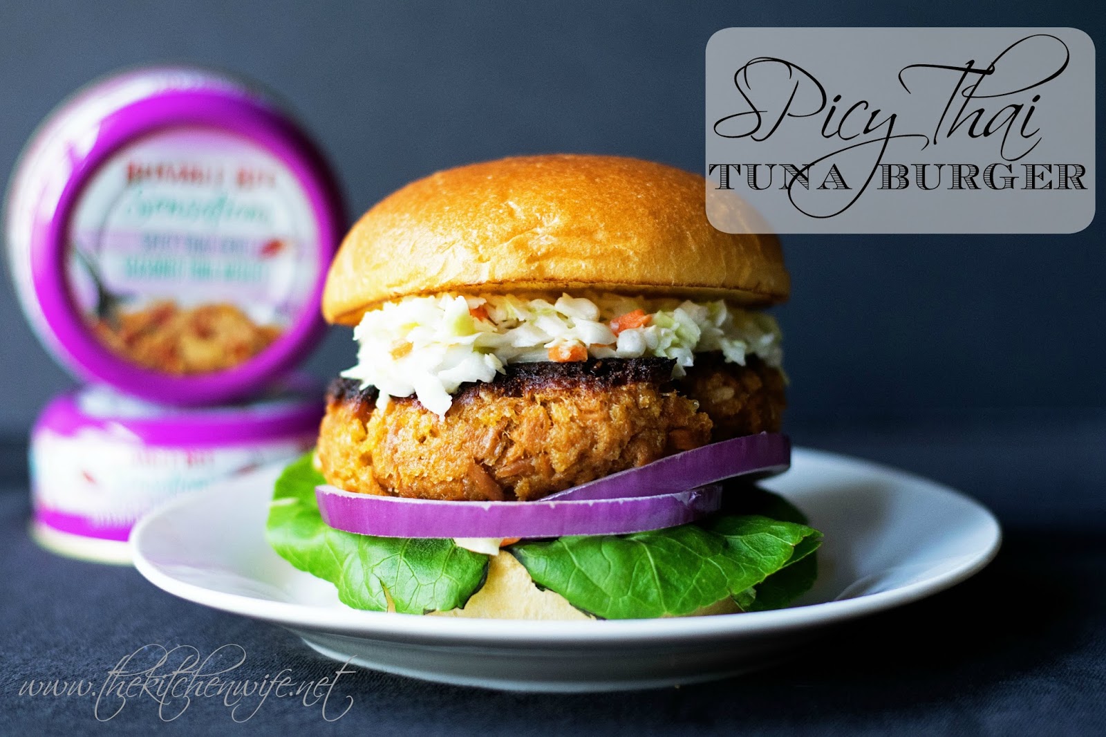 Spicy Thai Tuna Burger The Kitchen Wife