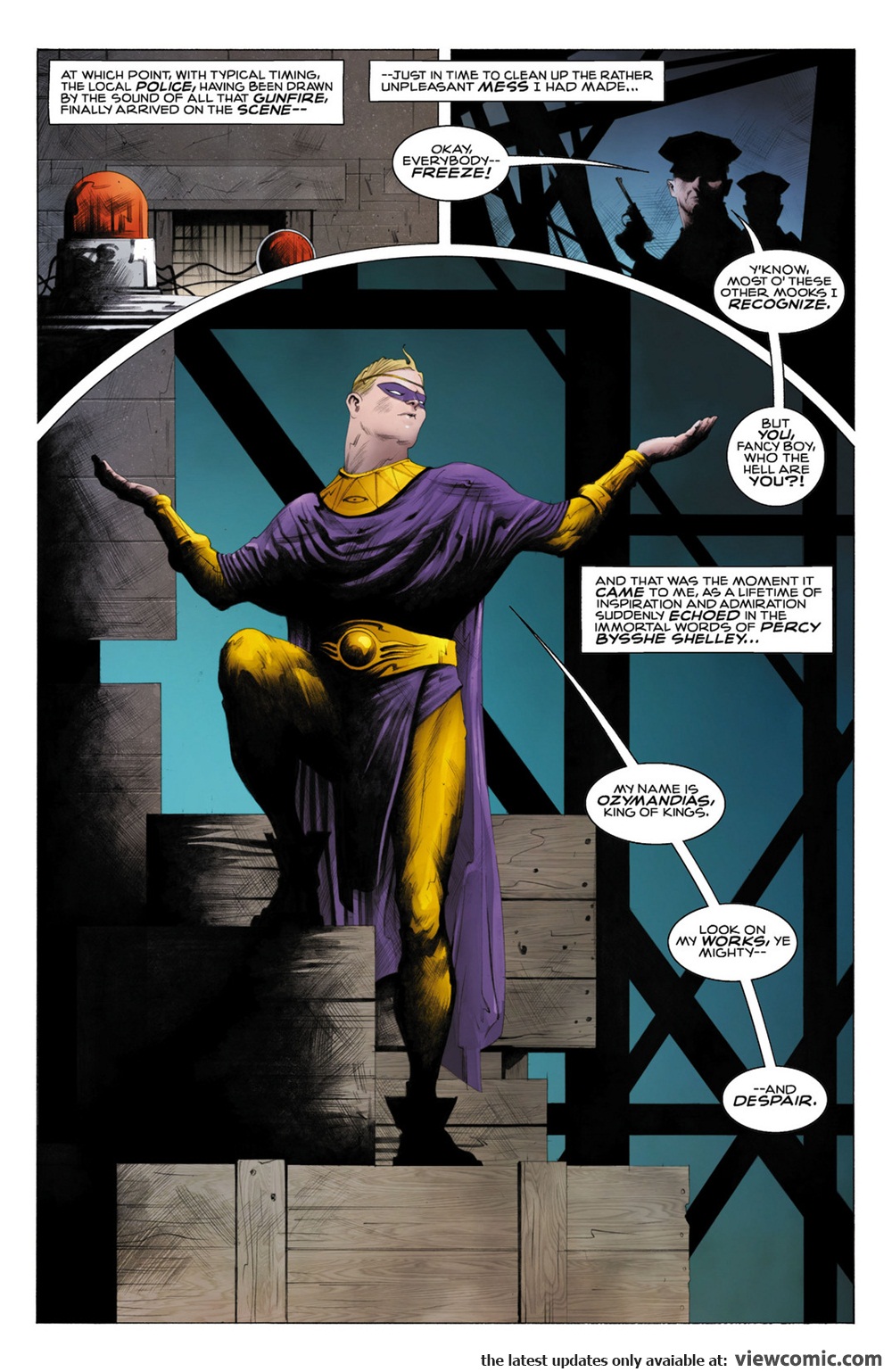 I Before Watchmen Ozymandias 002 | Read I Before Watchmen Ozymandias