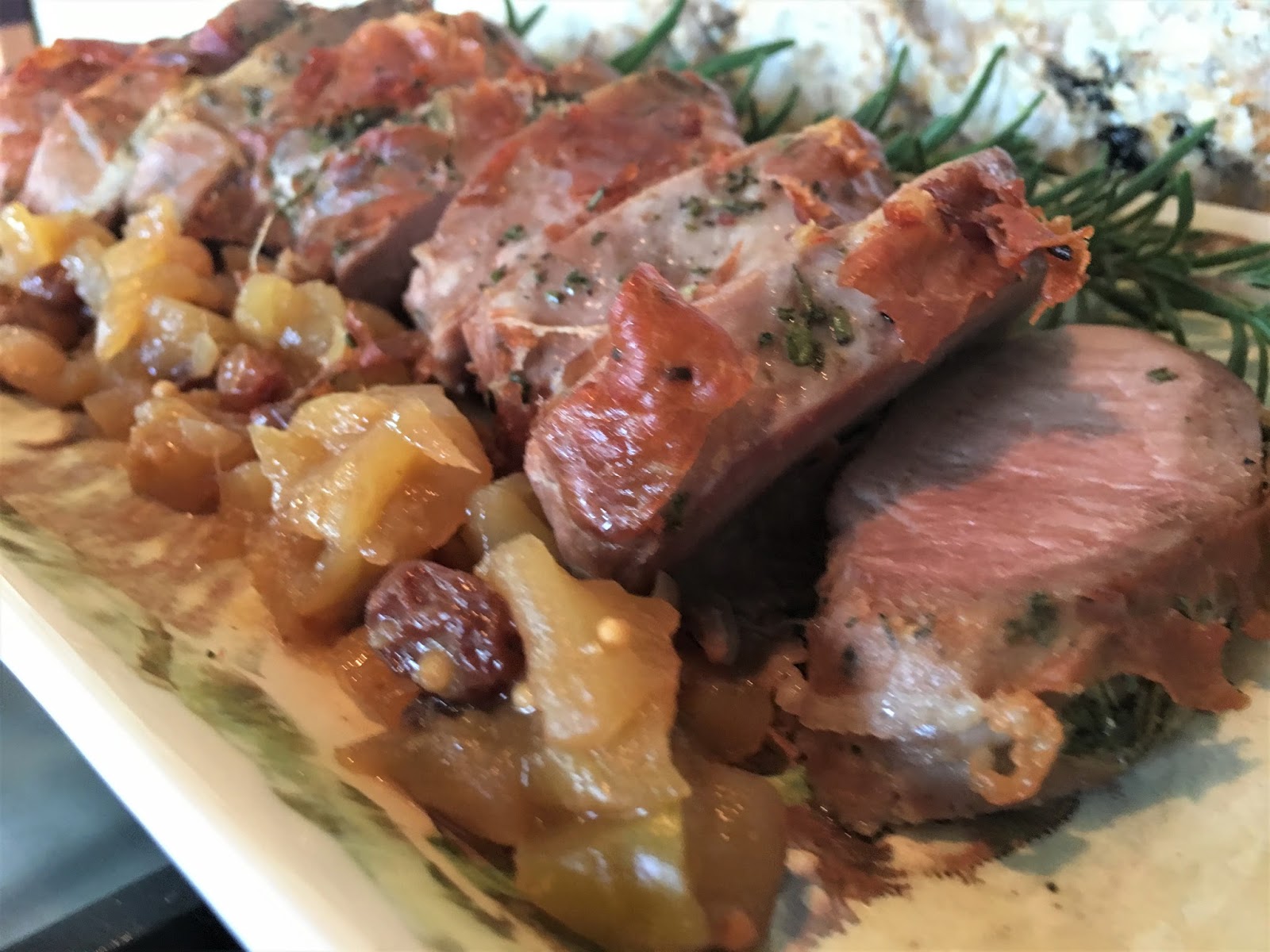 How Ina's Herbed Pork Tenderloins with Apple Chutney Saved The Day