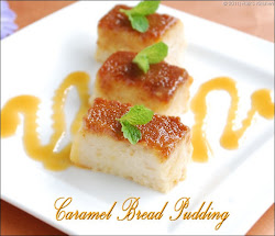 pudding bread caramel recipe eggless recipes indian custard vanilla sauce