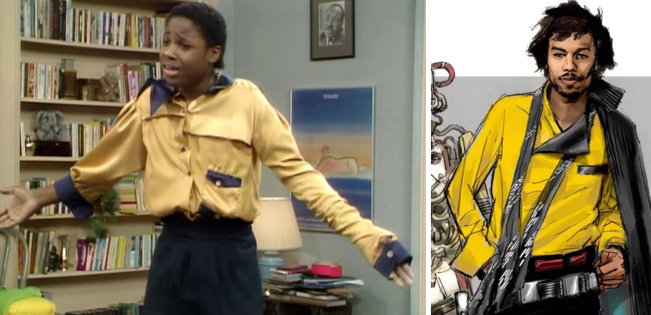 lando calrissian yellow shirt