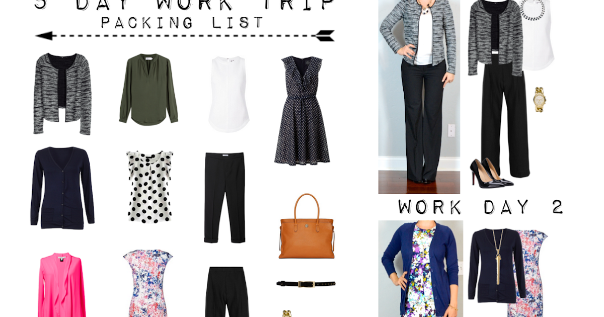 outfit post: 5 day work trip to client site | Outfit Posts