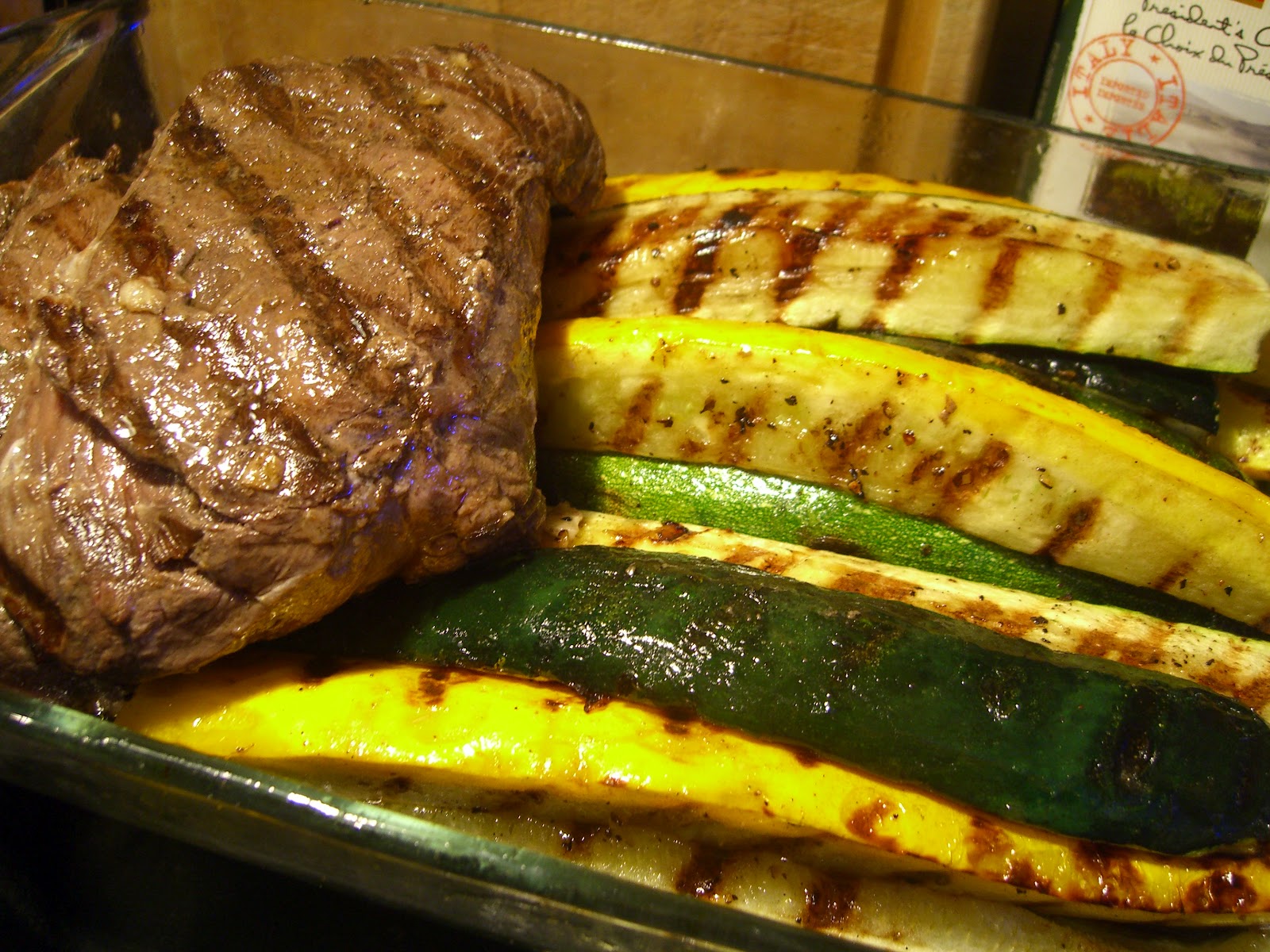 Simple Pleasures BBQ'd Elk Steaks
