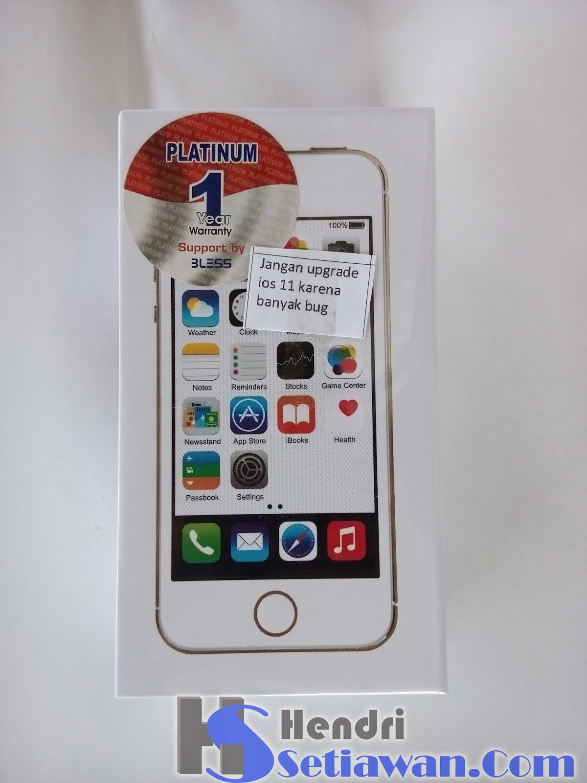 Unboxing Iphone 5s Refurbished Grade A Beli Di Tokopedia Review Hendri Setiawan